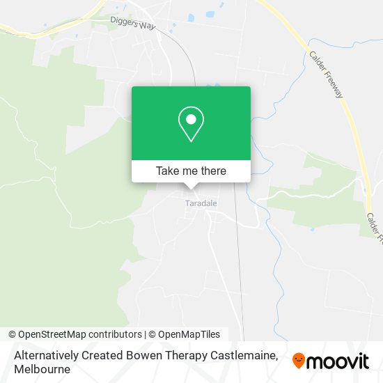 Alternatively Created Bowen Therapy Castlemaine map
