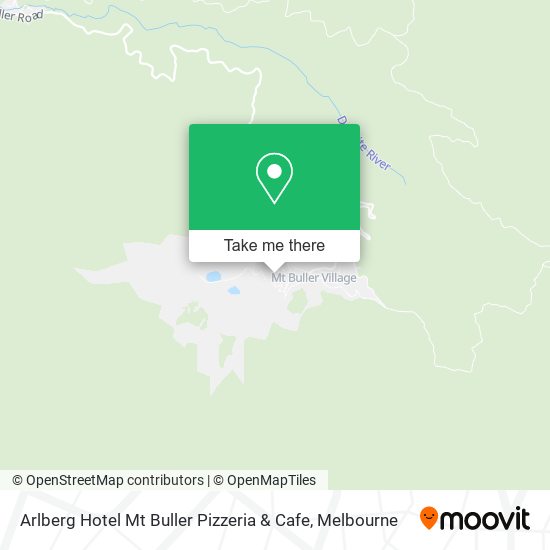 Arlberg Hotel Mt Buller Pizzeria & Cafe map