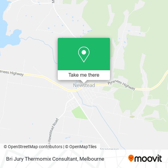 Bri Jury Thermomix Consultant map