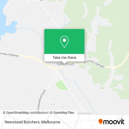 Newstead Butchers map