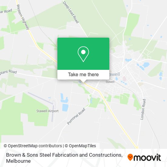 Brown & Sons Steel Fabrication and Constructions map