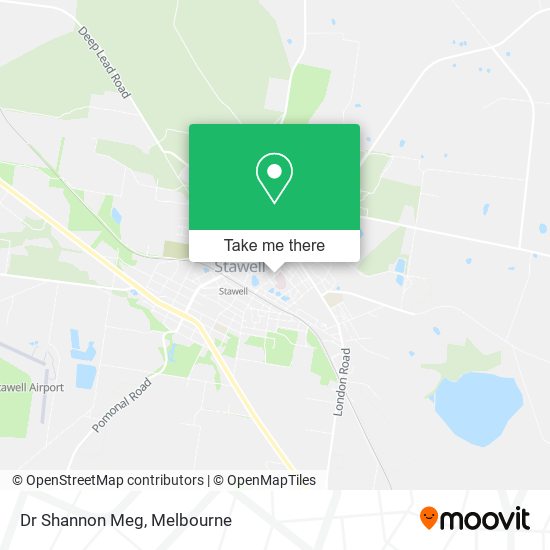 Dr Shannon Meg map