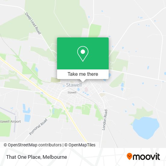 That One Place map