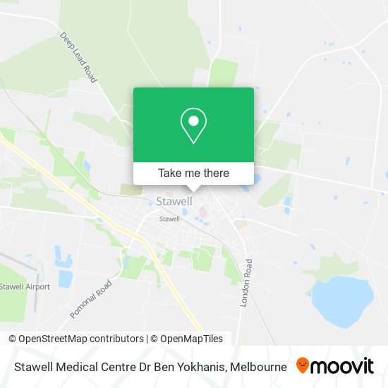 Stawell Medical Centre Dr Ben Yokhanis map