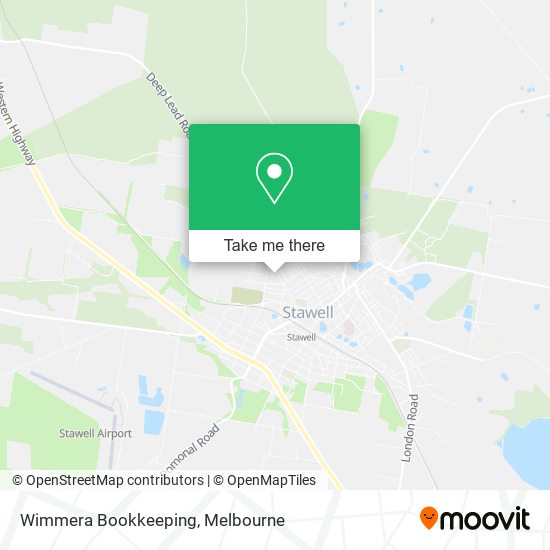 Wimmera Bookkeeping map