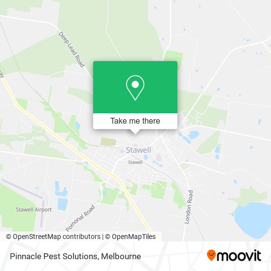 Pinnacle Pest Solutions map