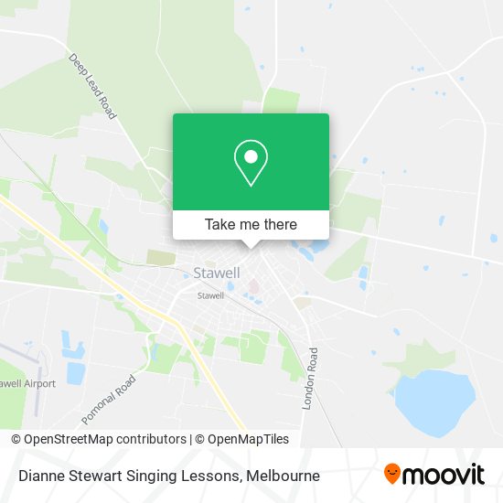 Dianne Stewart Singing Lessons map