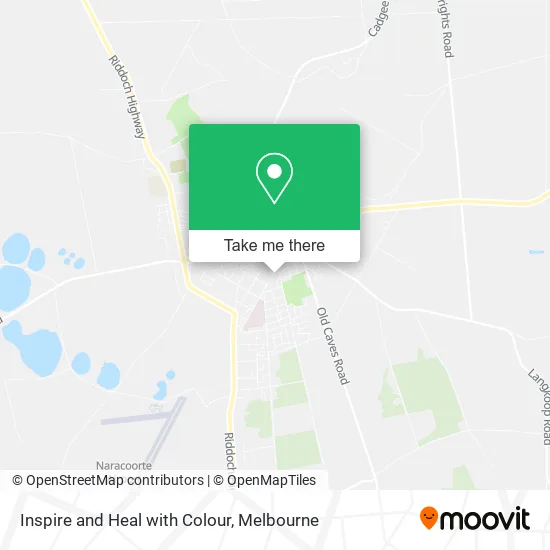 Inspire and Heal with Colour map
