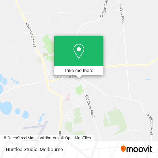 Huntlea Studio map