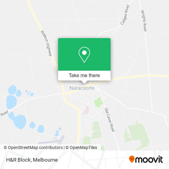 H&R Block map