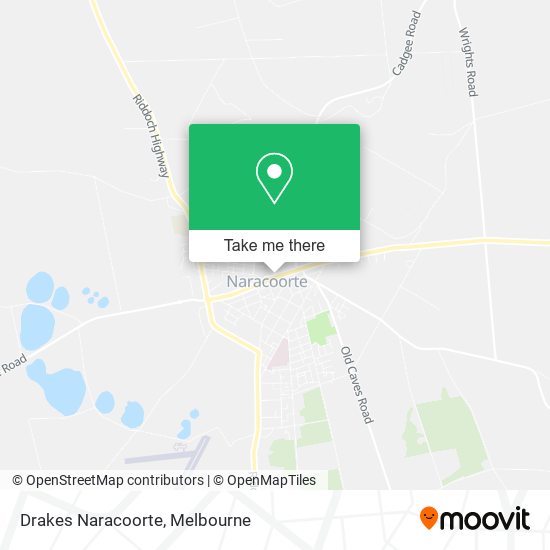 Drakes Naracoorte map