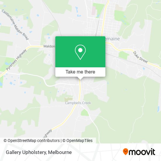 Gallery Upholstery map