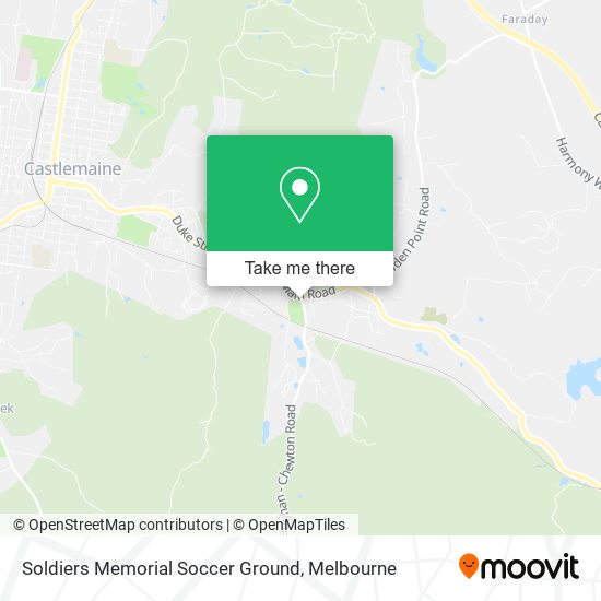 Soldiers Memorial Soccer Ground map