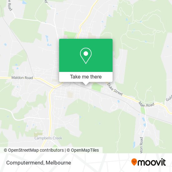 Computermend map