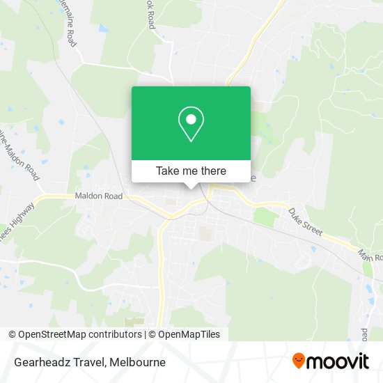 Gearheadz Travel map
