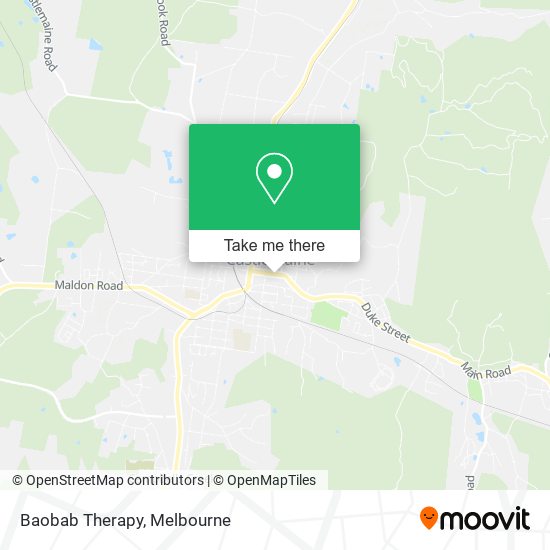 Baobab Therapy map