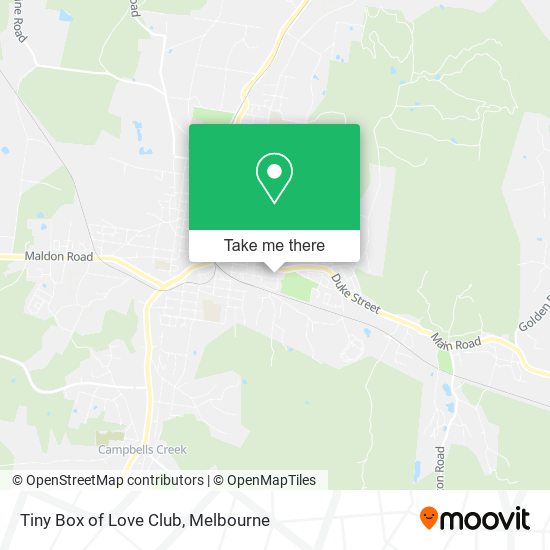 Tiny Box of Love Club map