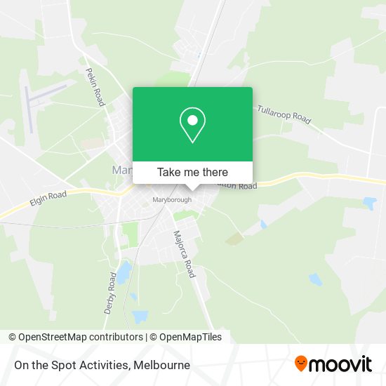 On the Spot Activities map