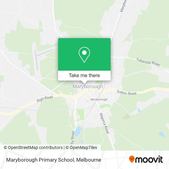 Maryborough Primary School map