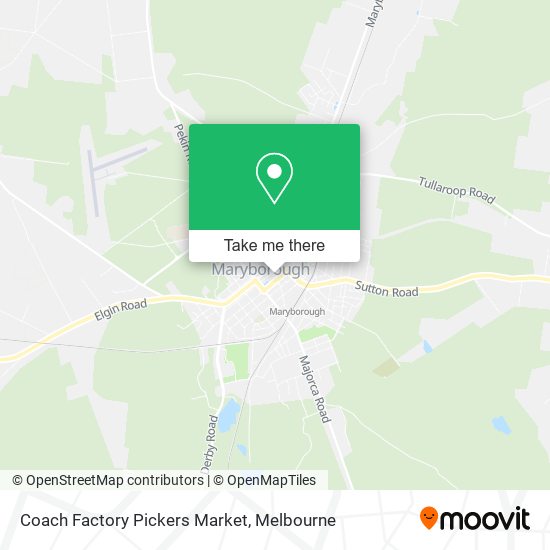 Coach Factory Pickers Market map