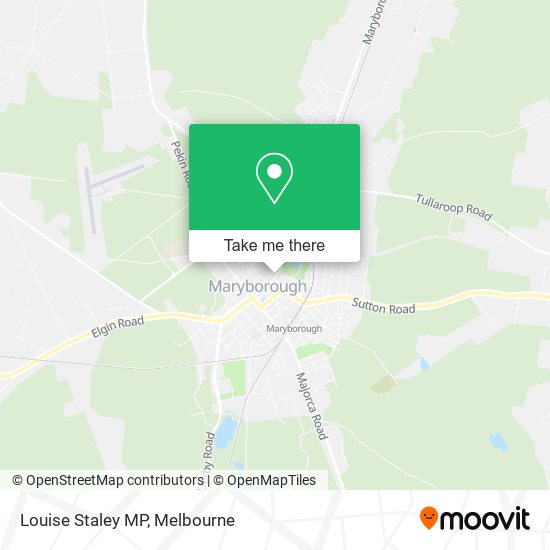 Louise Staley MP map