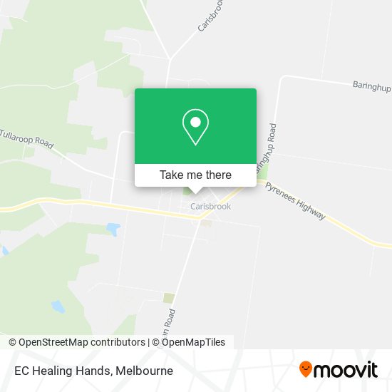 EC Healing Hands map