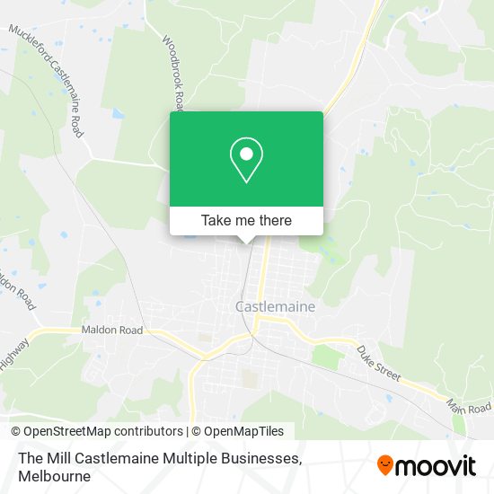 Mapa The Mill Castlemaine Multiple Businesses