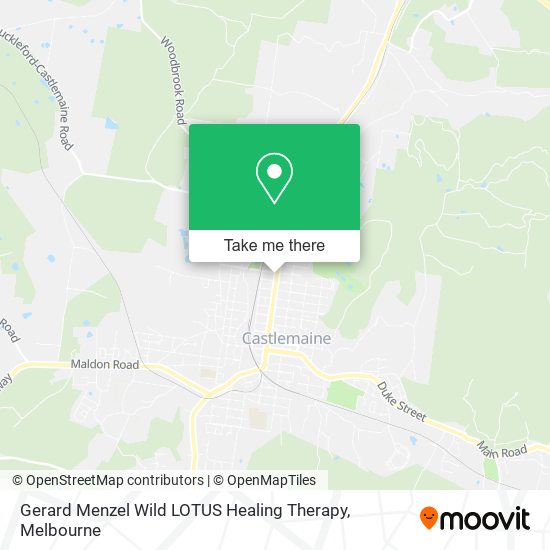 Mapa Gerard Menzel Wild LOTUS Healing Therapy