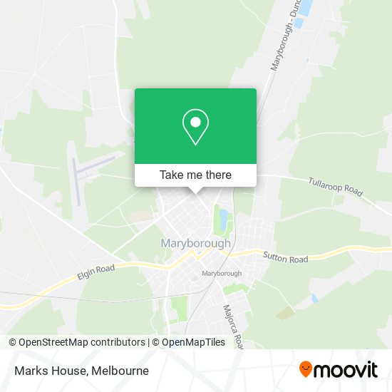 Marks House map