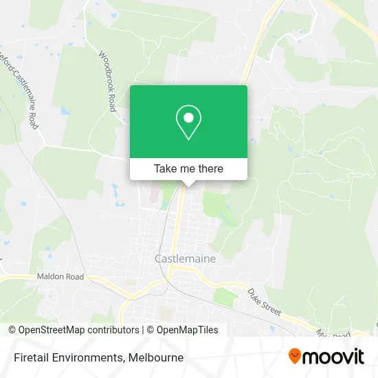 Mapa Firetail Environments
