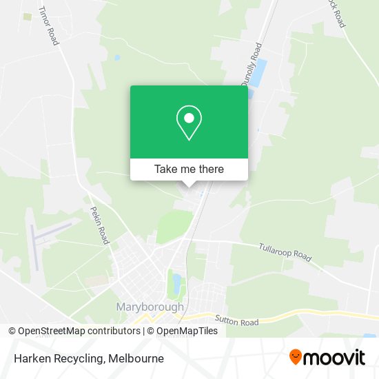 Harken Recycling map