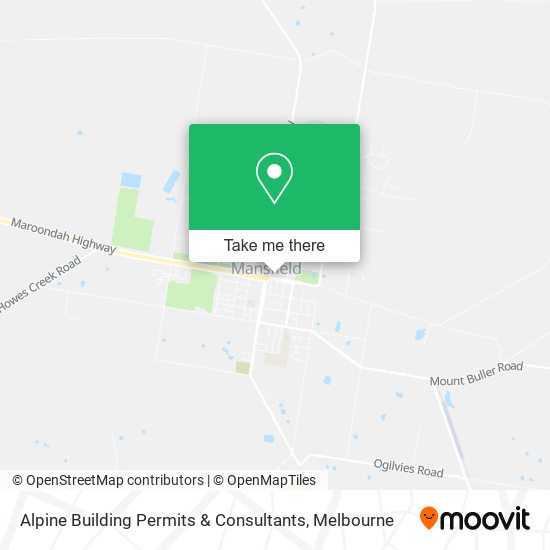 Alpine Building Permits & Consultants map