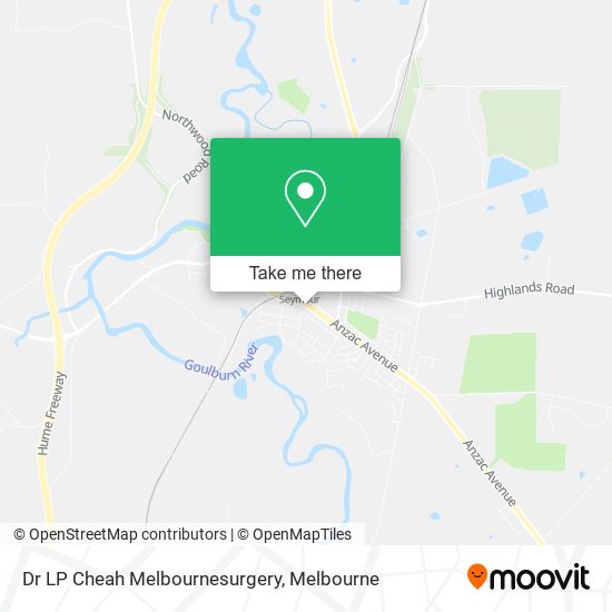 Dr LP Cheah Melbournesurgery map