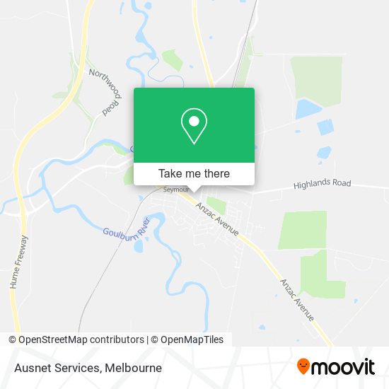Ausnet Services map