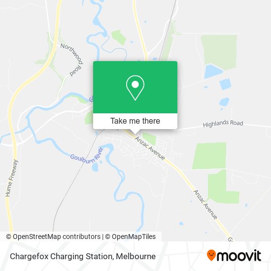 Chargefox Charging Station map