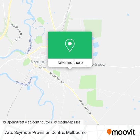 Artc Seymour Provision Centre map
