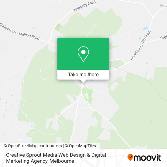 Mapa Creative Sprout Media Web Design & Digital Marketing Agency