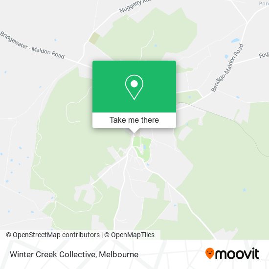 Winter Creek Collective map