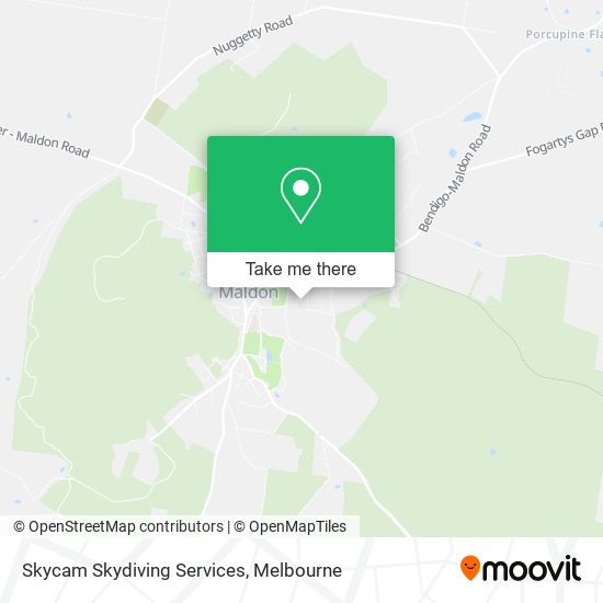 Skycam Skydiving Services map