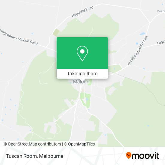 Tuscan Room map