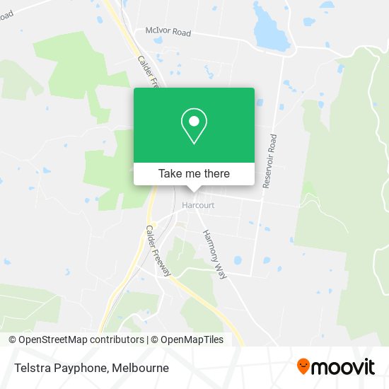Telstra Payphone map