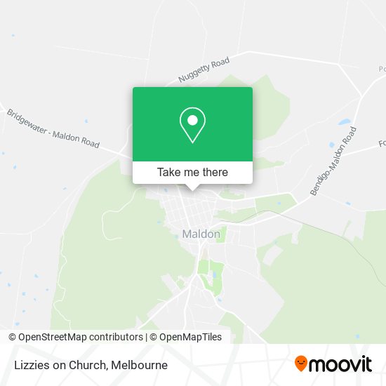 Lizzies on Church map