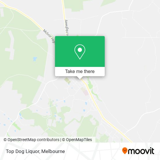 Top Dog Liquor map