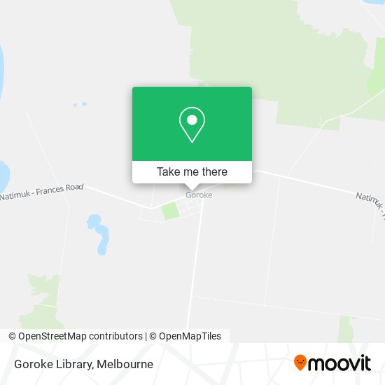 Goroke Library map