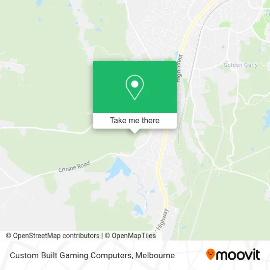 Mapa Custom Built Gaming Computers