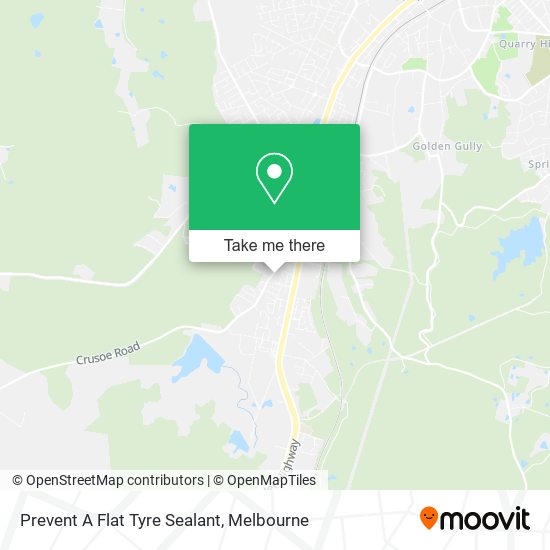Prevent A Flat Tyre Sealant map