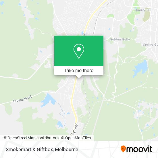 Smokemart & Giftbox map