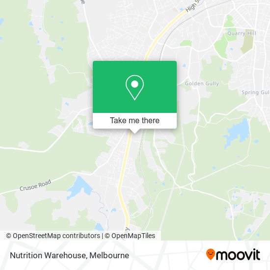 Nutrition Warehouse map