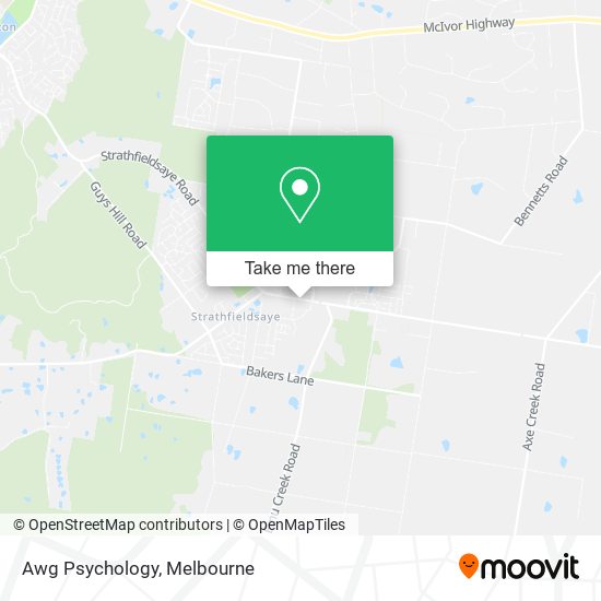 Awg Psychology map