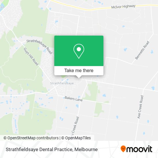 Strathfieldsaye Dental Practice map